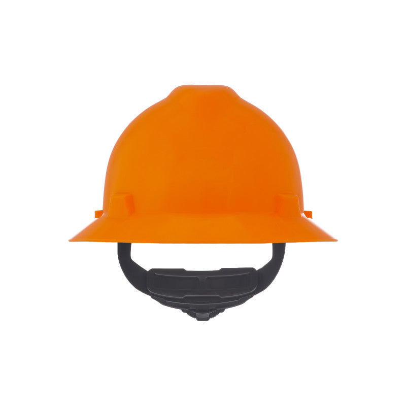 MSA V-Gard Full Brim Hard Hat - Fas-Trac Suspension