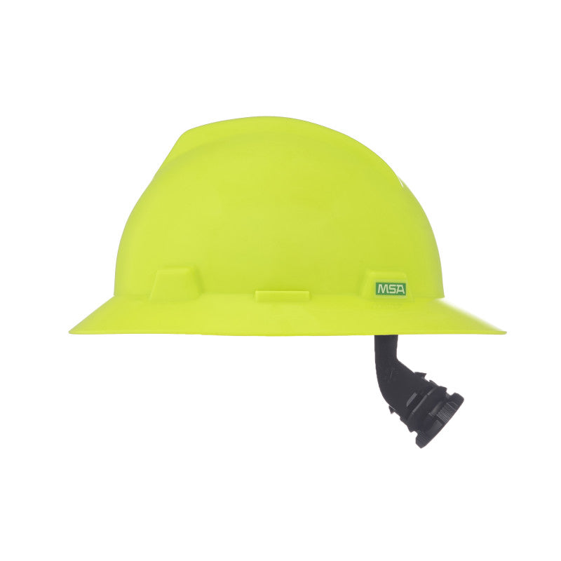 MSA V-Gard Full Brim Hard Hat - Fas-Trac Suspension