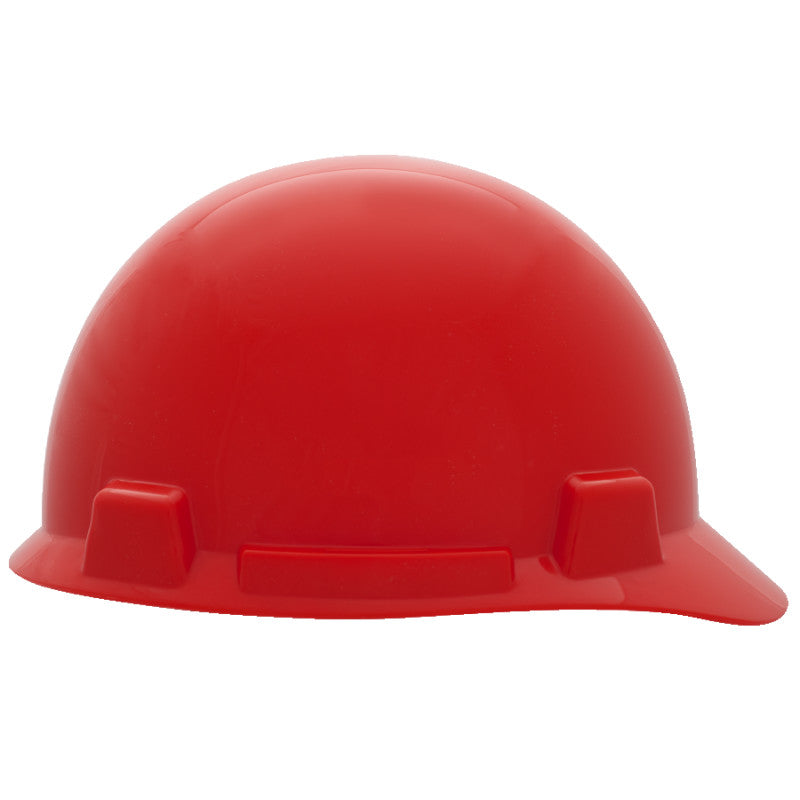 MSA SmoothDome Cap Style Hard Hat - 4-Point Fast-Trac III Suspension