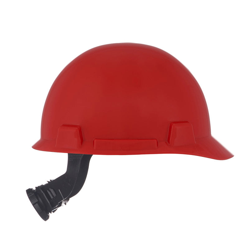 MSA SmoothDome Cap Style Hard Hat - 4-Point Fast-Trac III Suspension (20-Pack)