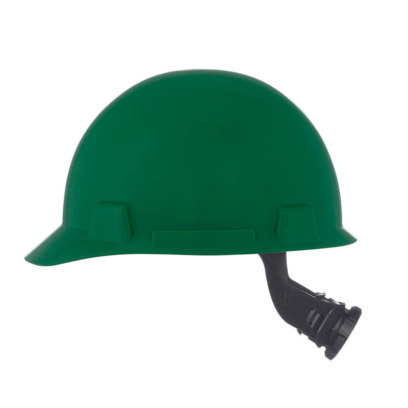 MSA SmoothDome Cap Style Hard Hat - 4-Point Fast-Trac III Suspension