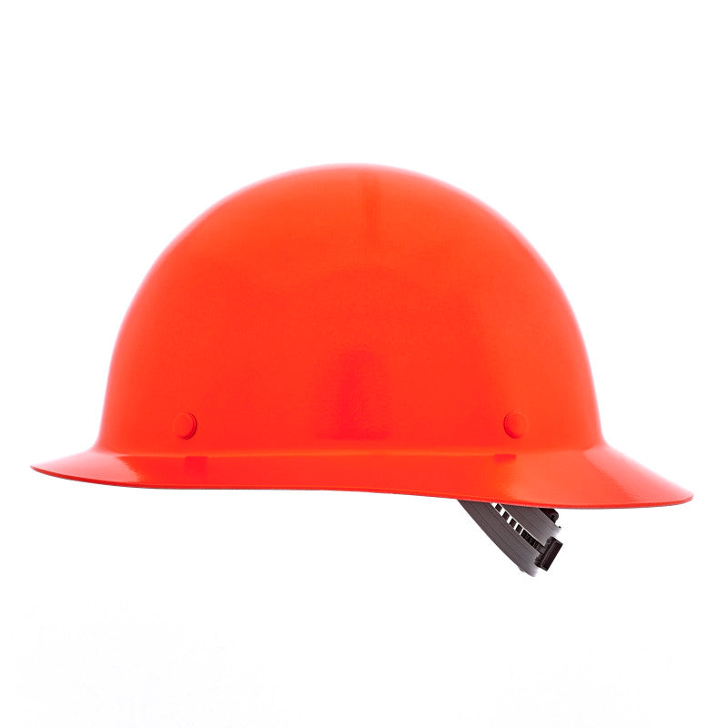 MSA Skullgard Full Brim Hard Hat - Staz-On Suspension - Red (16-Pack)