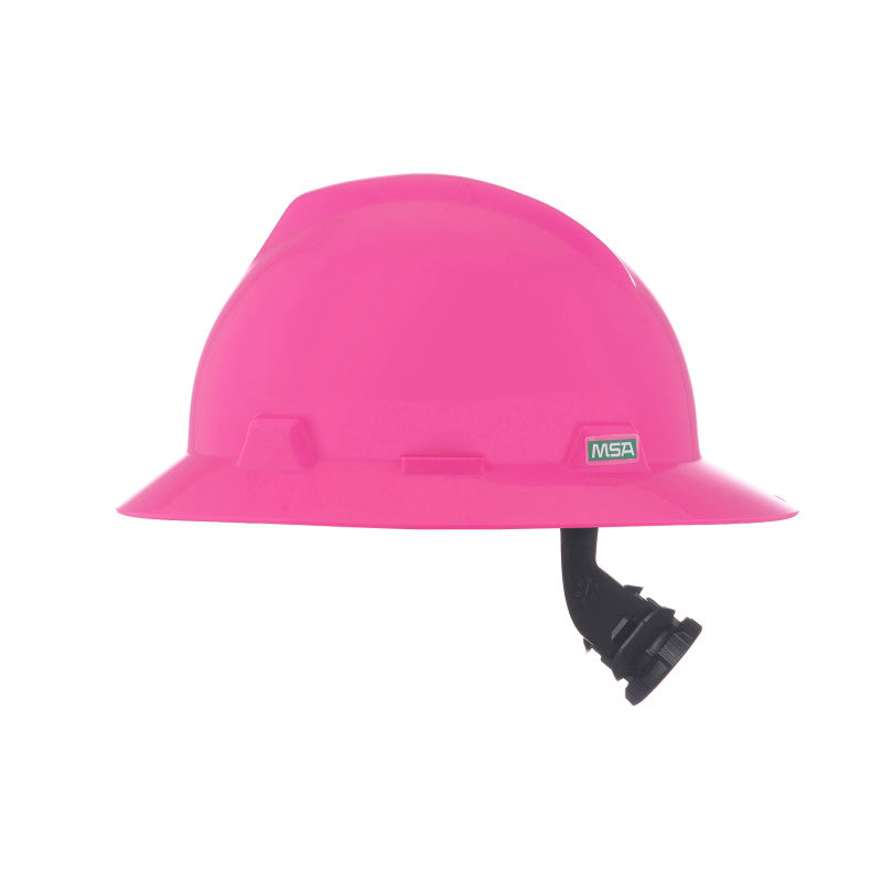 MSA V-Gard Full Brim Hard Hat - Fas-Trac Suspension