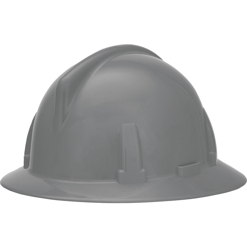 MSA Topgard Full Brim Hard Hat - 1-Touch Suspension