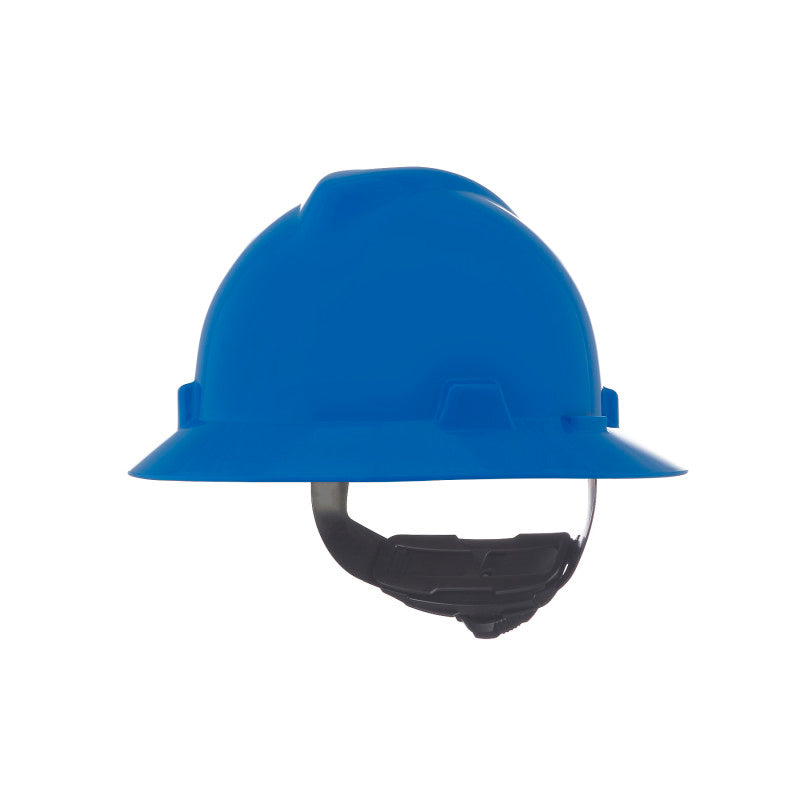 MSA V-Gard Full Brim Hard Hat - Fas-Trac Suspension