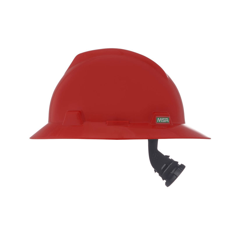 MSA V-Gard Full Brim Hard Hat - Fas-Trac Suspension