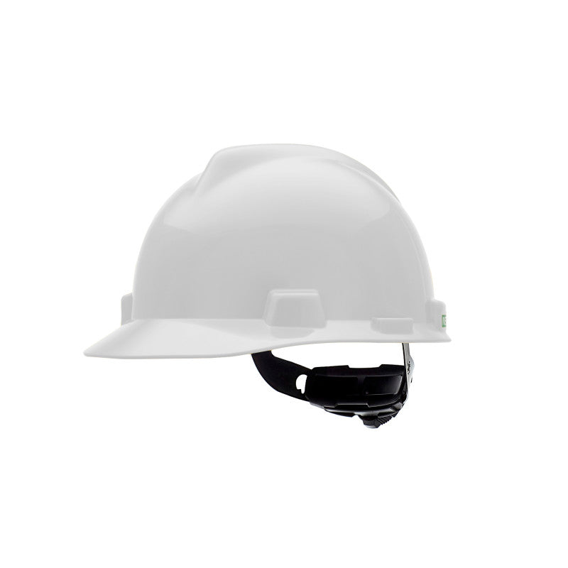 MSA V-Gard Small Size Cap Style Hard Hat - Fas-Trac III Suspension