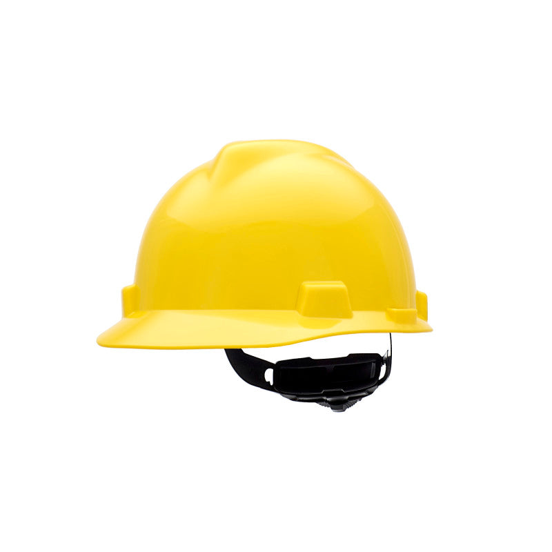 MSA V-Gard Small Size Cap Style Hard Hat - Fas-Trac III Suspension