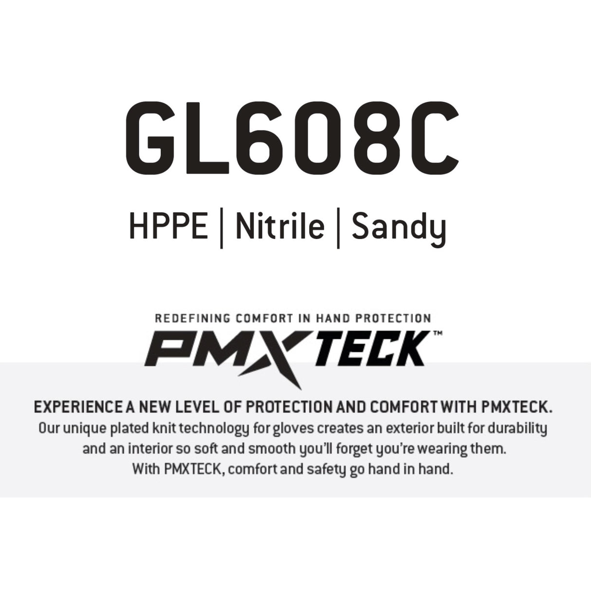 Pyramex GL608C - Nitrile Sandy A6 Cut - Dozen