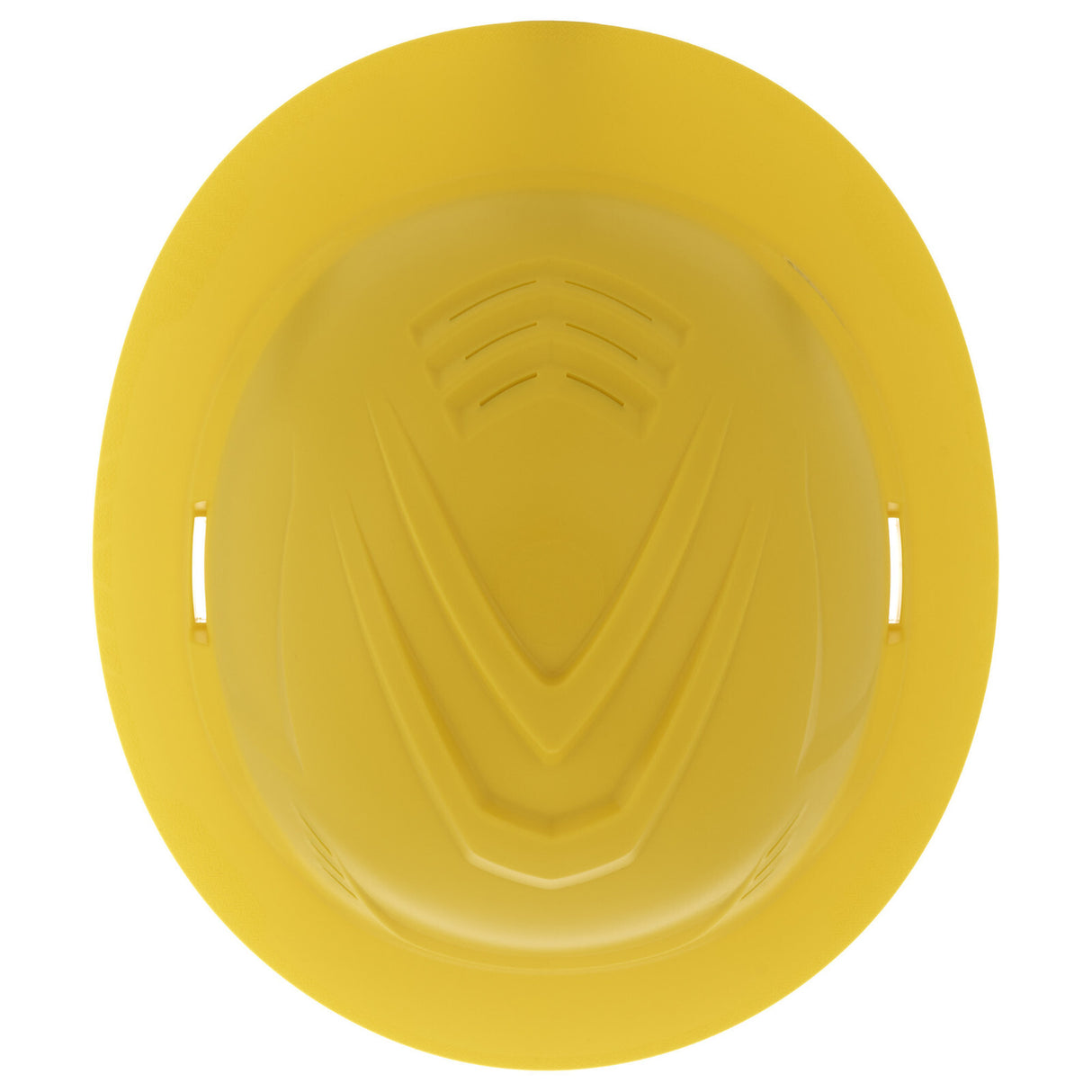 MSA V-Gard C1 Full Brim Vented Hard Hat - Fas-Trac III Suspension