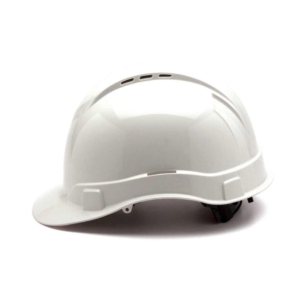 Pyramex Ridgeline Cap Style Vented Hard Hat - 4-Point Ratchet Suspension
