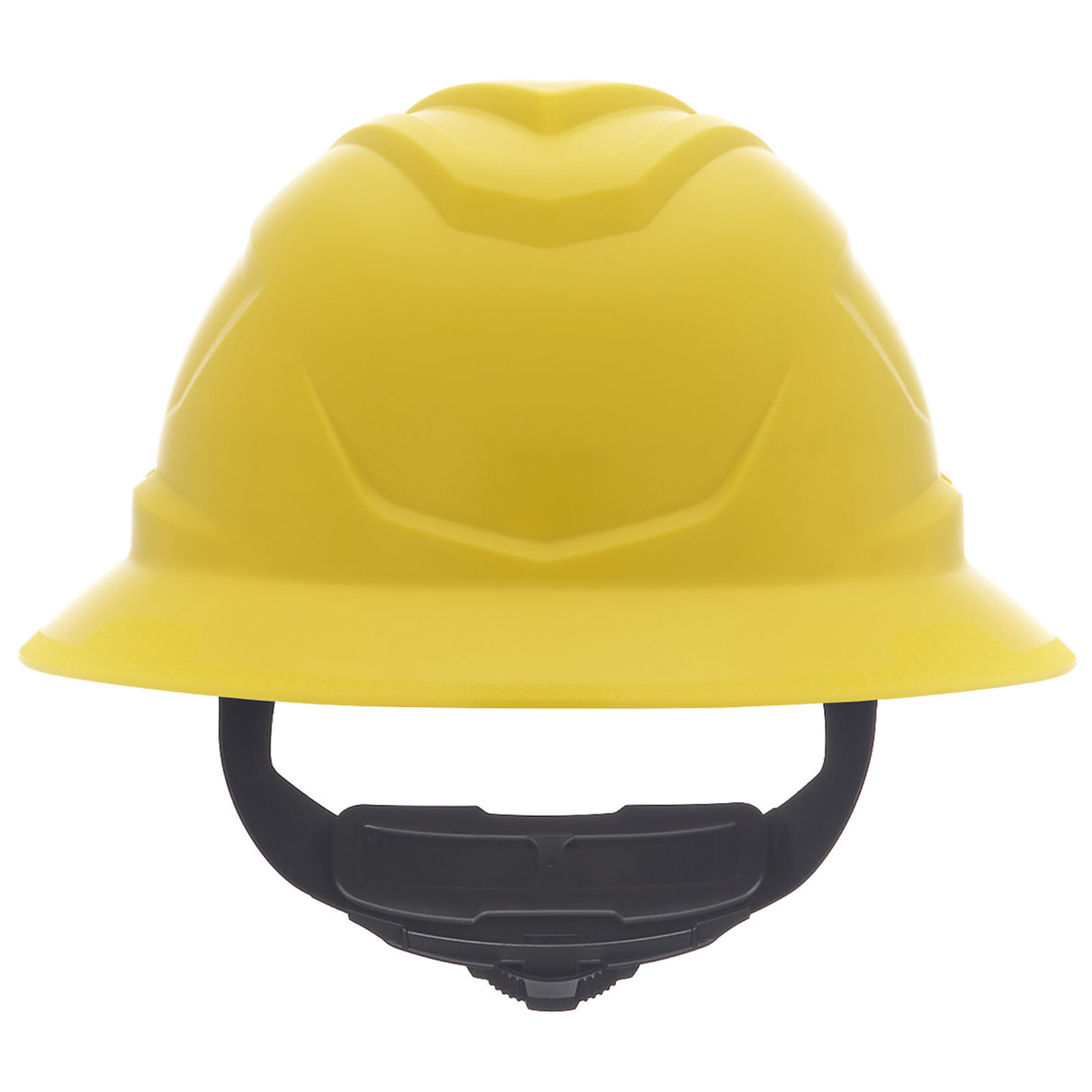 MSA V-Gard C1 Full Brim Hard Hat - Fas-Trac III Suspension