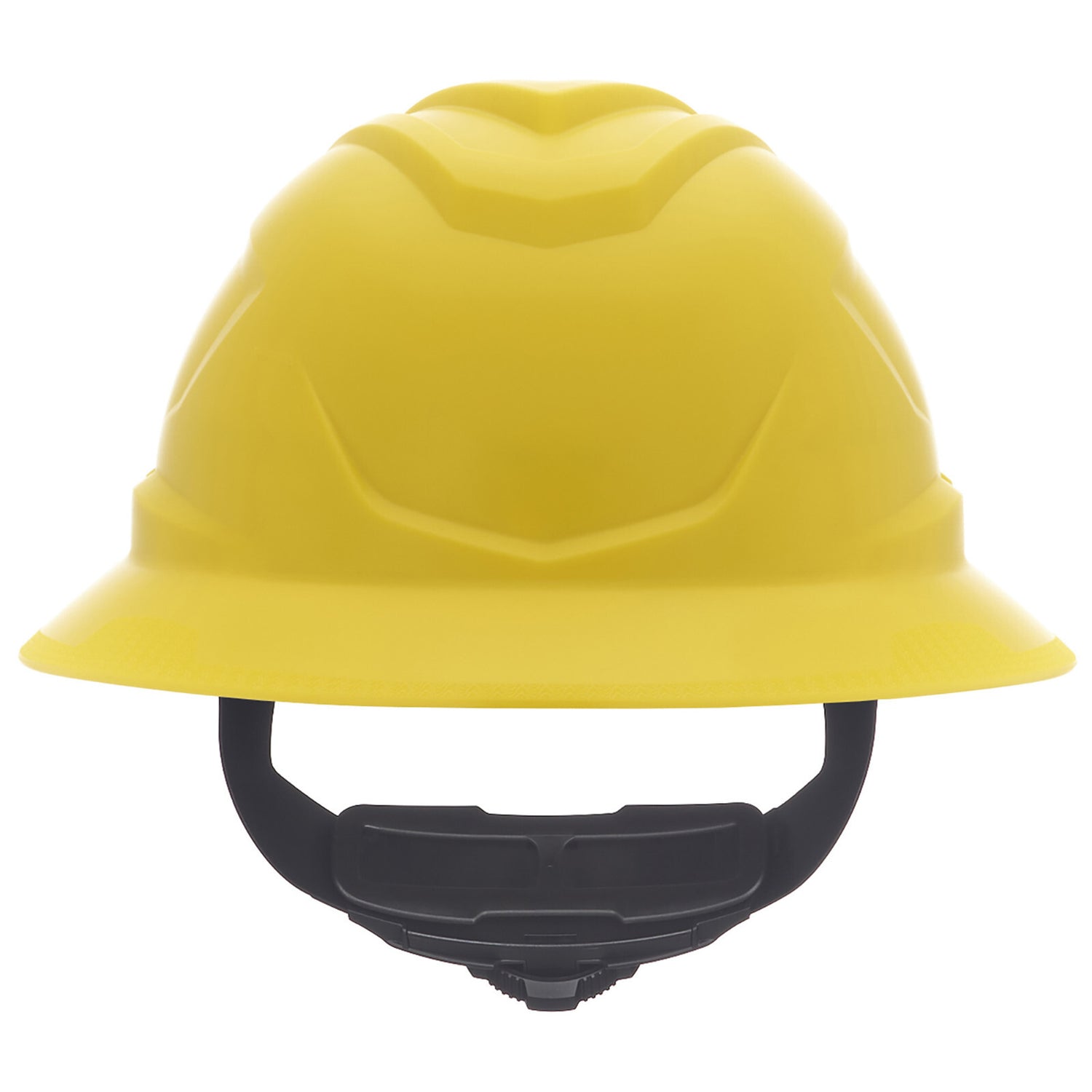 MSA V-Gard C1 Full Brim Hard Hat - Fas-Trac III Suspension