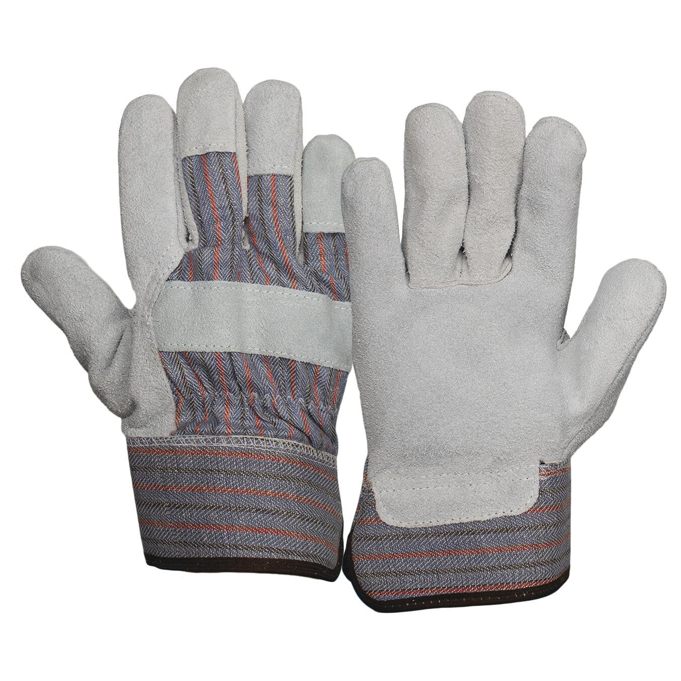 Pyramex GL1001W - Cowhide Safety Cuff - Leather Palm (5 Pairs)