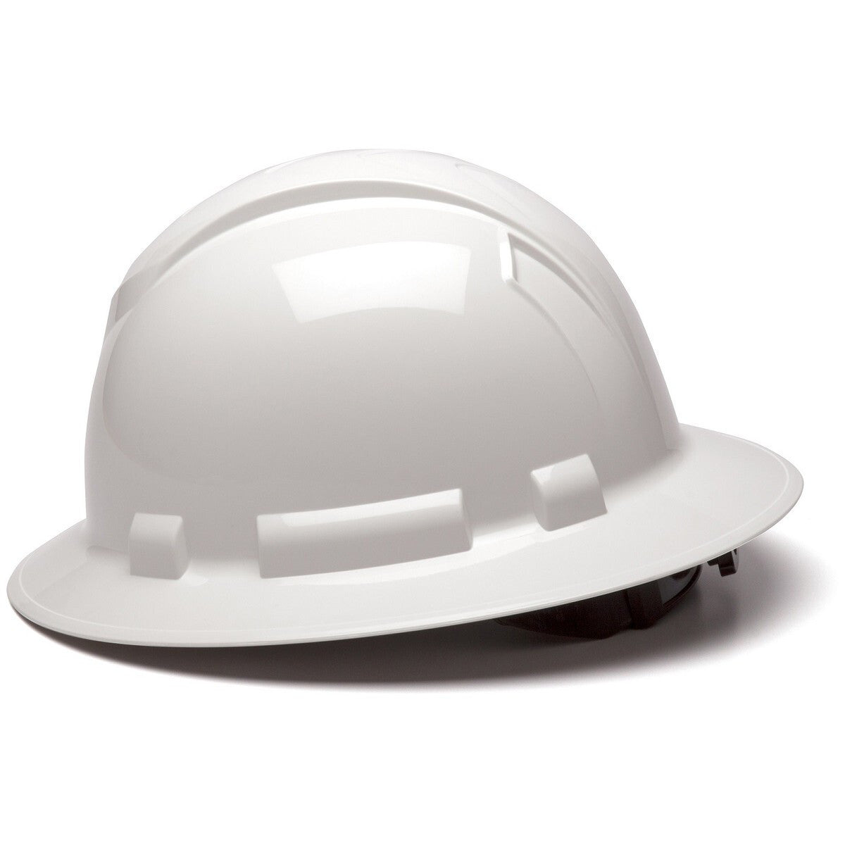 Ridgeline Full Brim Construction Protective Safety Hard Hat Ratchet Suspension