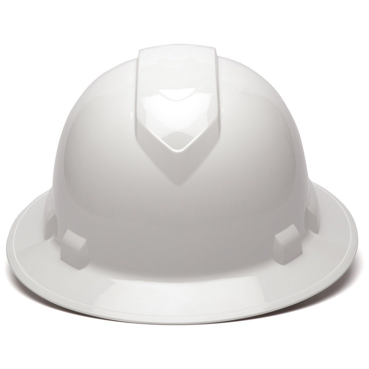 Pyramex Ridgeline Full Brim Hard Hat - 4-Point Ratchet Suspension