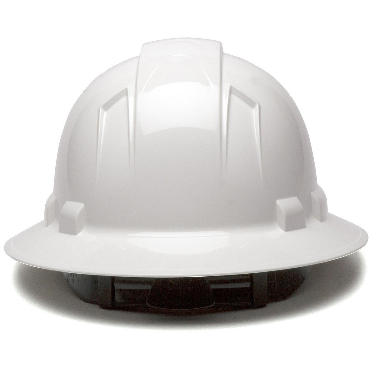 Pyramex Ridgeline Full Brim Hard Hat - 4-Point Ratchet Suspension