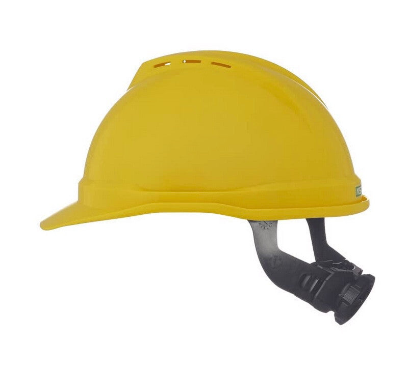 MSA V-Gard 500 Cap Style Vented Hard Hat - Fas-Trac III Suspension