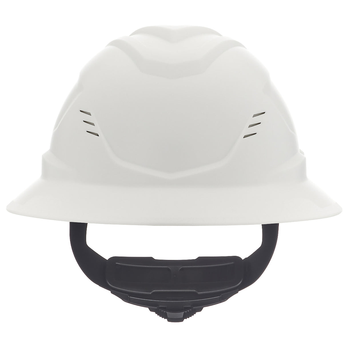 MSA V-Gard C1 Full Brim Vented Hard Hat - Fas-Trac III Suspension