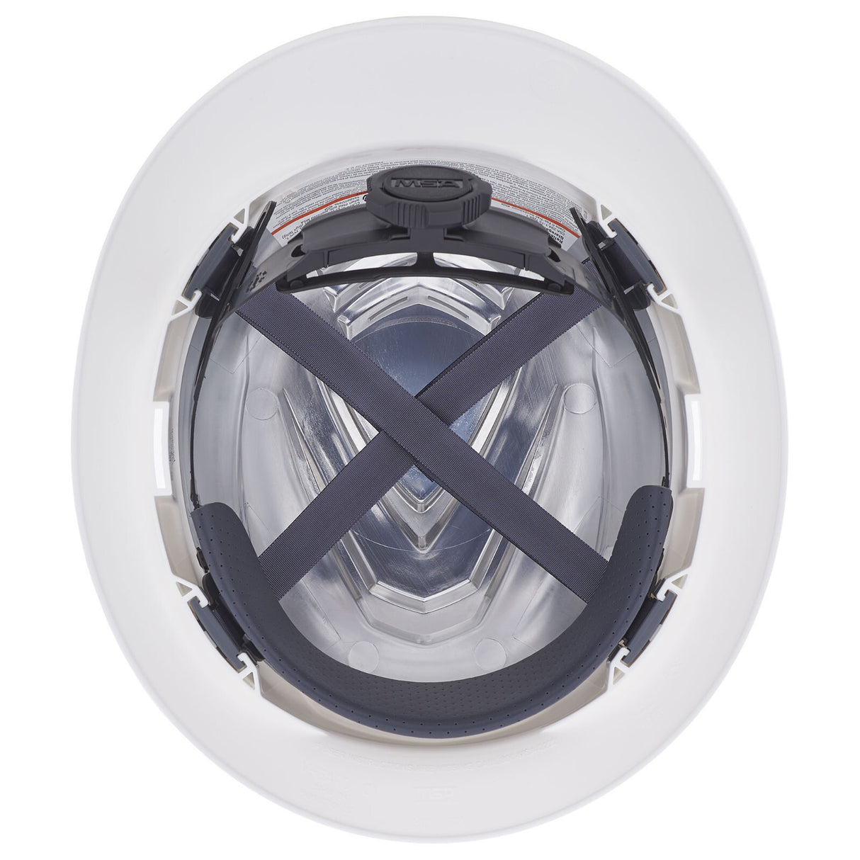 MSA V-Gard C1 Full Brim Vented Hard Hat - Fas-Trac III Suspension