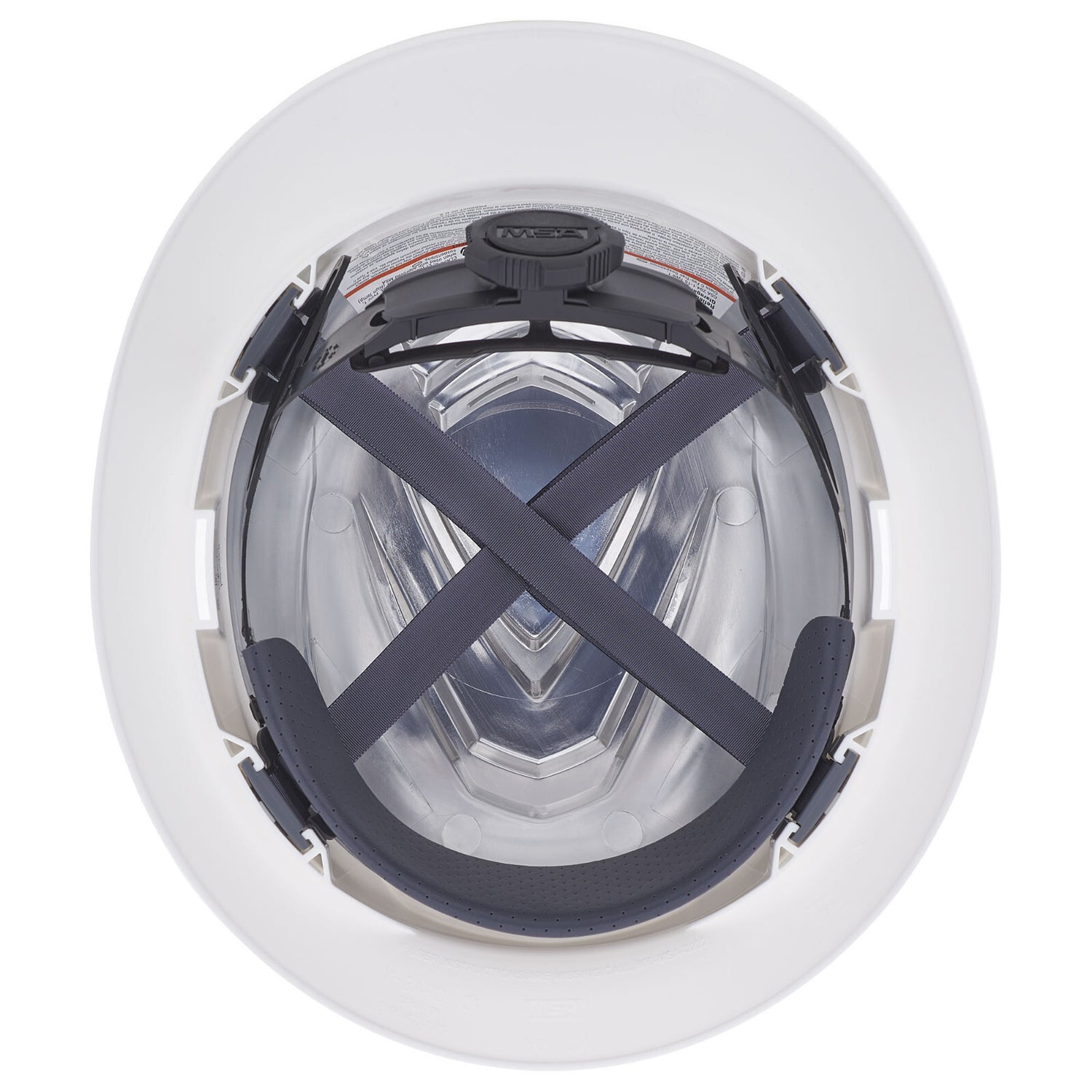 MSA V-Gard C1 Full Brim Vented Hard Hat - Fas-Trac III Suspension