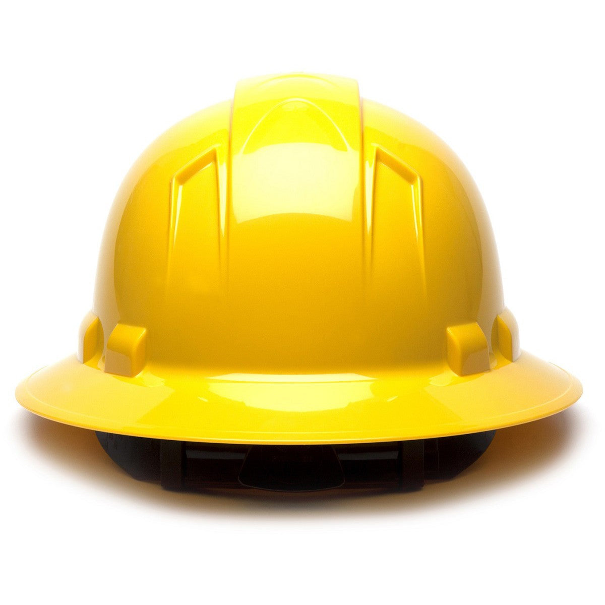 Ridgeline Full Brim Construction Protective Safety Hard Hat Ratchet Suspension