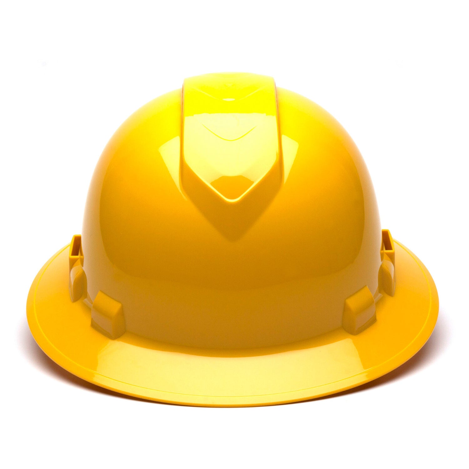 Pyramex Ridgeline Full Brim Vented Hard Hat - 4-Point Ratchet Suspension