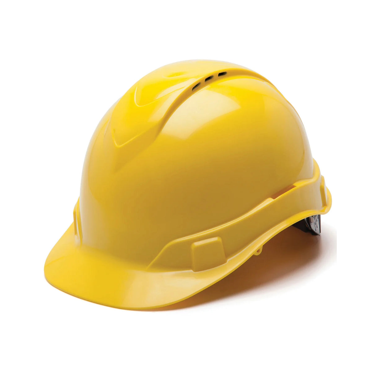 Pyramex Ridgeline Cap Style Vented Hard Hat - 4-Point Ratchet Suspension