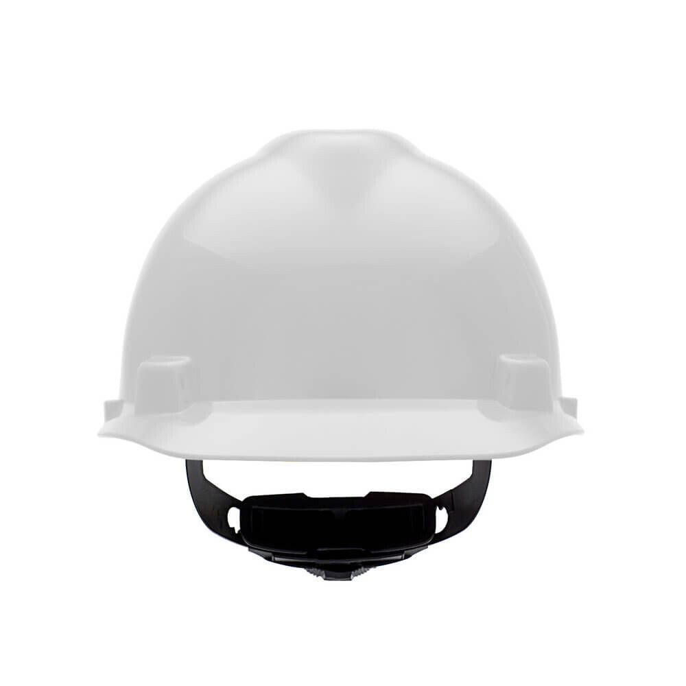 MSA V-Gard Cap Style Hard Hat Fas-Trac III Ratchet Suspension