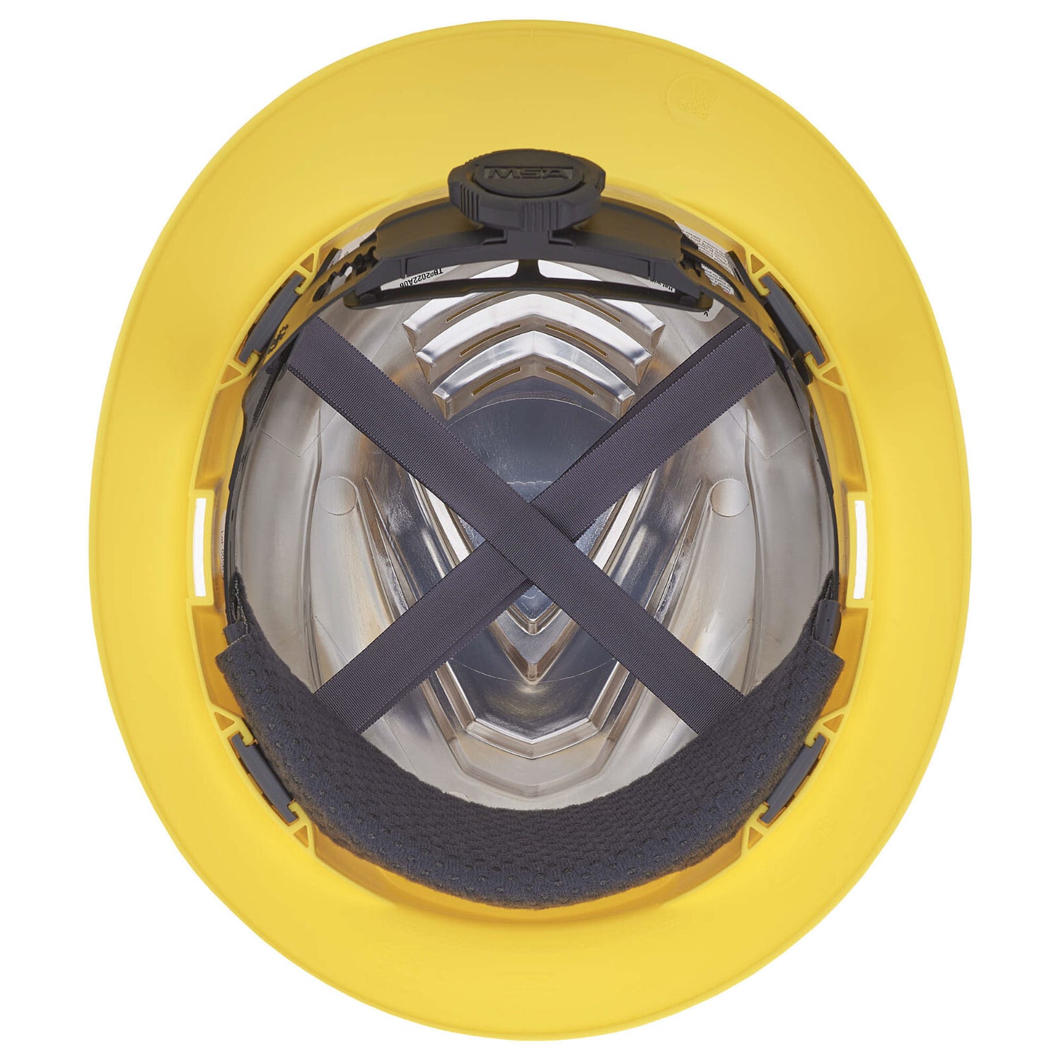 MSA V-Gard C1 Full Brim Vented Hard Hat - Fas-Trac III Suspension
