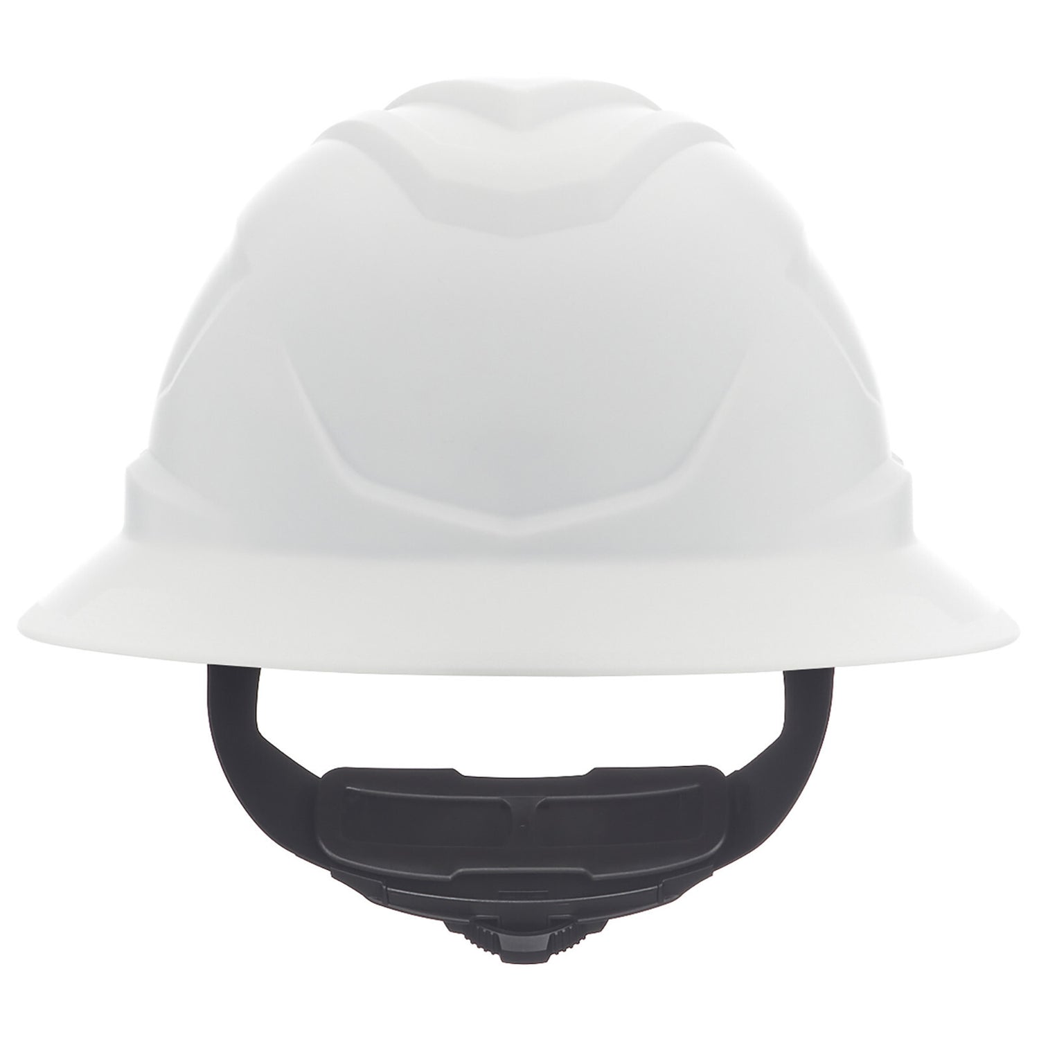 MSA V-Gard C1 Full Brim Hard Hat - Fas-Trac III Suspension