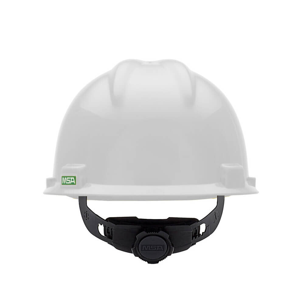 MSA V-Gard Cap Style Hard Hat Fas-Trac III Ratchet Suspension