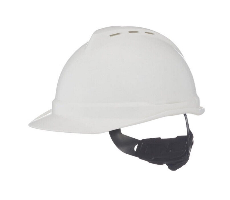MSA V-Gard 500 Cap Style Vented Hard Hat - Fas-Trac III Suspension