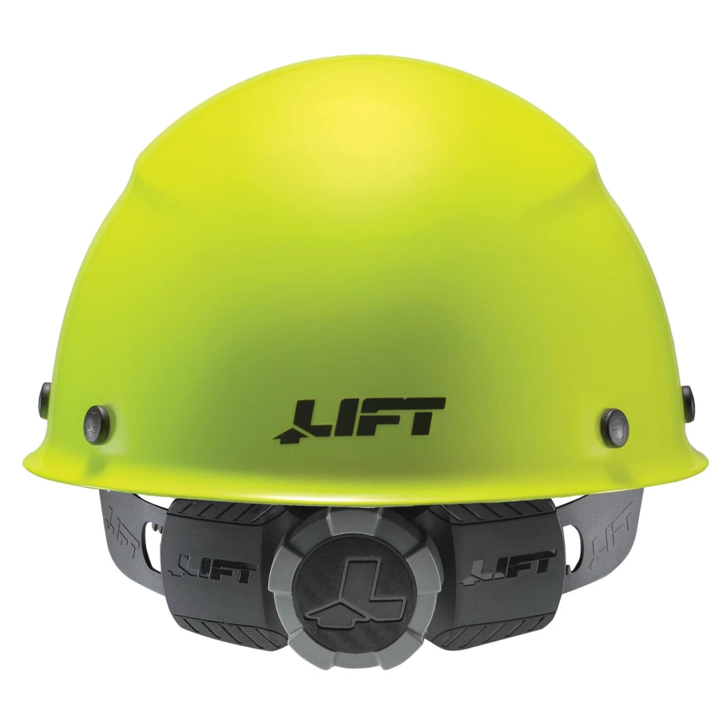 LIFT Safety DAX  HDFC-18HV Cap Style Hard Hat - 6-point Ratchet Suspension - HiVis Yellow