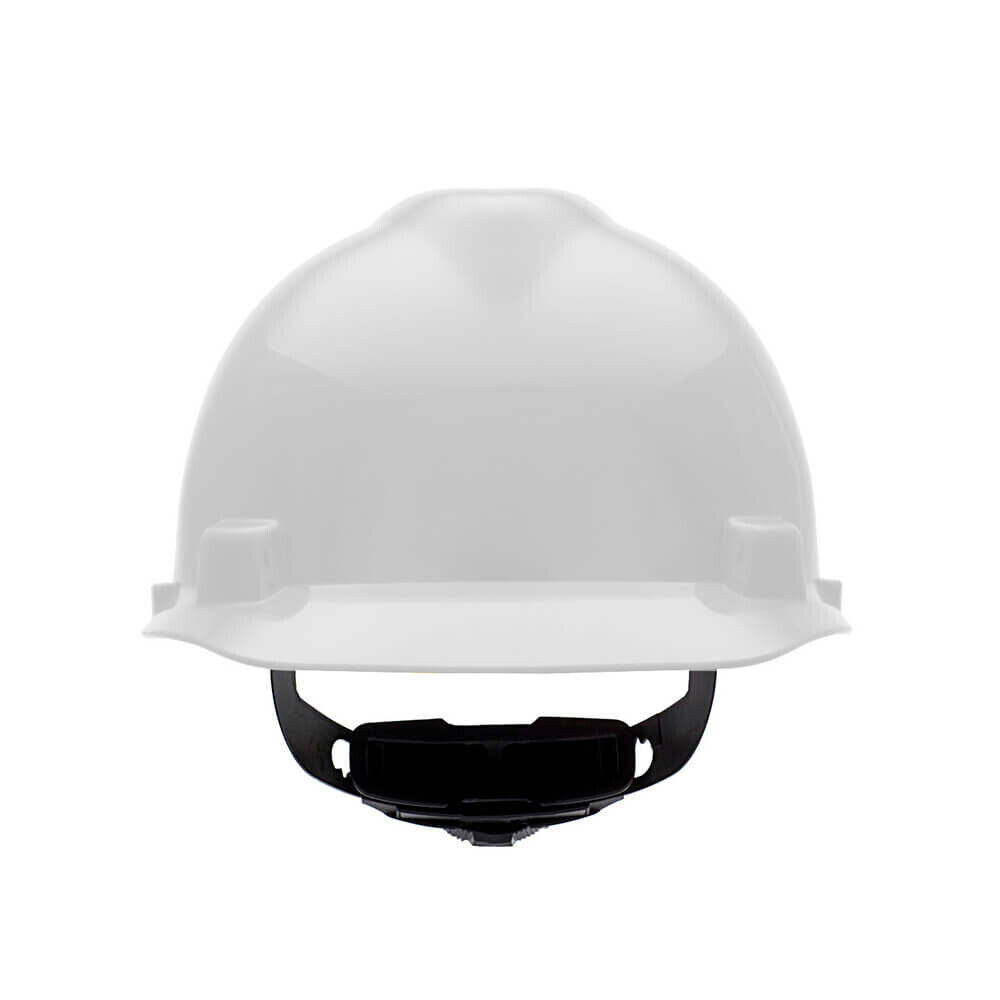 MSA V-Gard Cap Style Hard Hat Fas-Trac III Ratchet Suspension