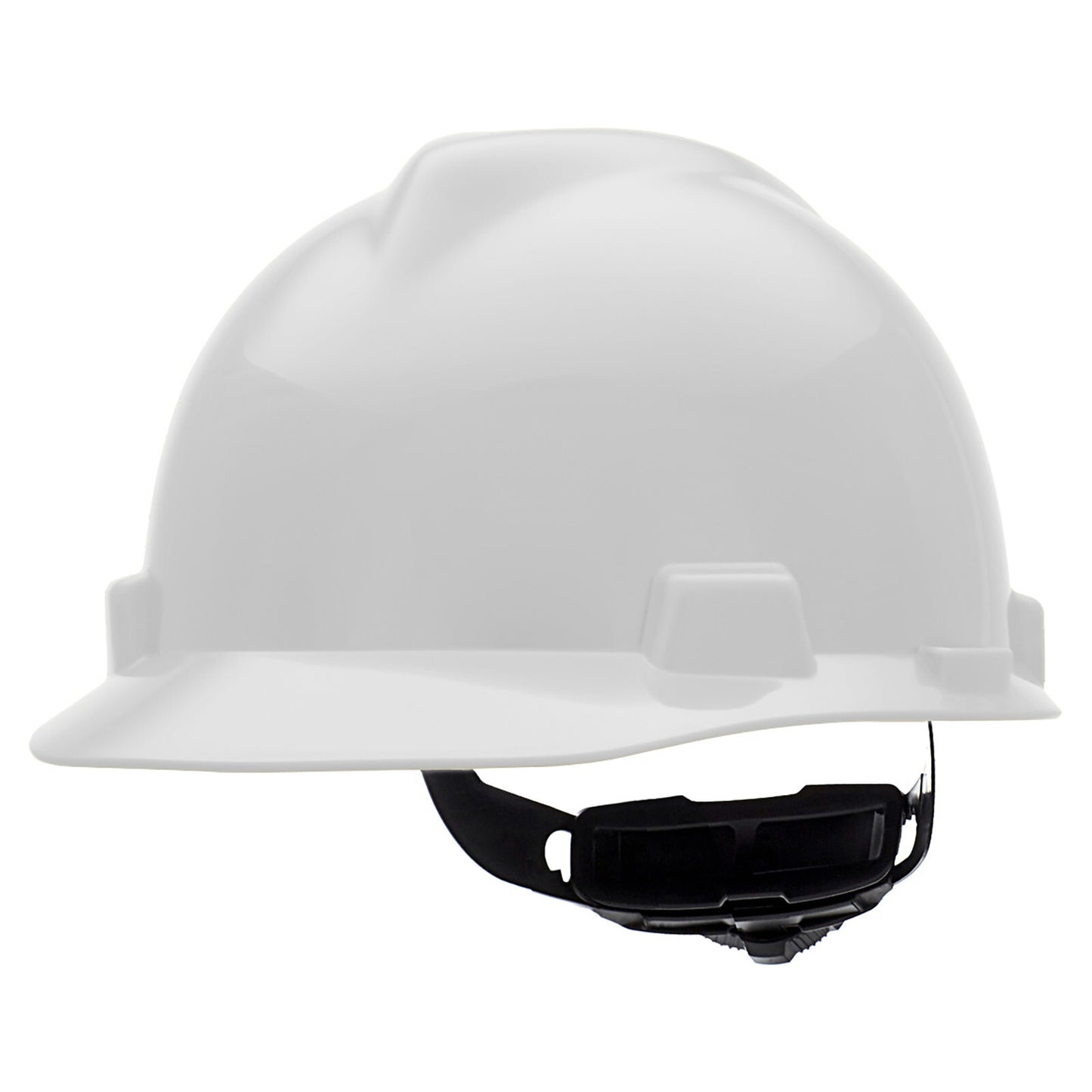 MSA V-Gard Cap Style Hard Hat Fas-Trac III Ratchet Suspension