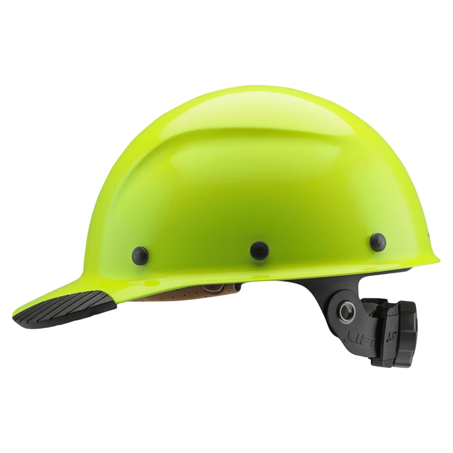 LIFT Safety DAX HiVis Yellow Cap Hard Hat w/ Ratchet Suspension