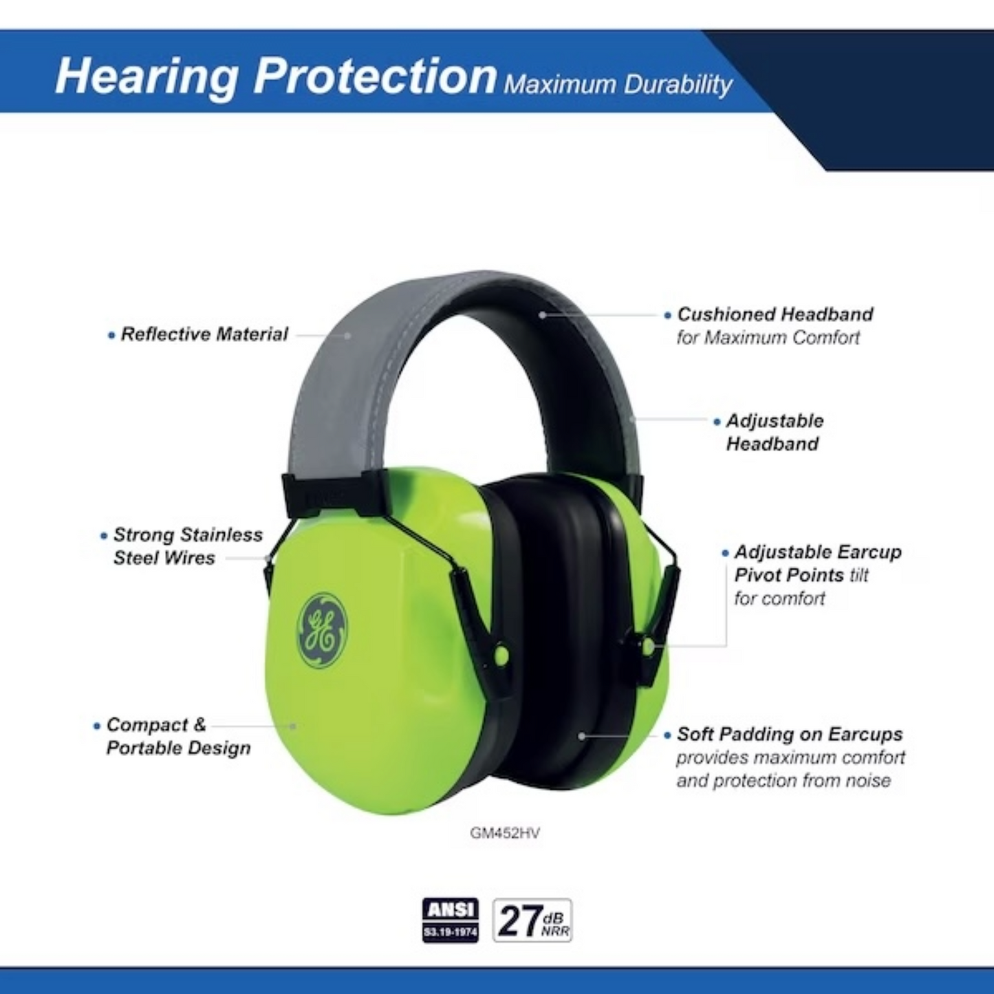 GE GM452HV Earmuffs