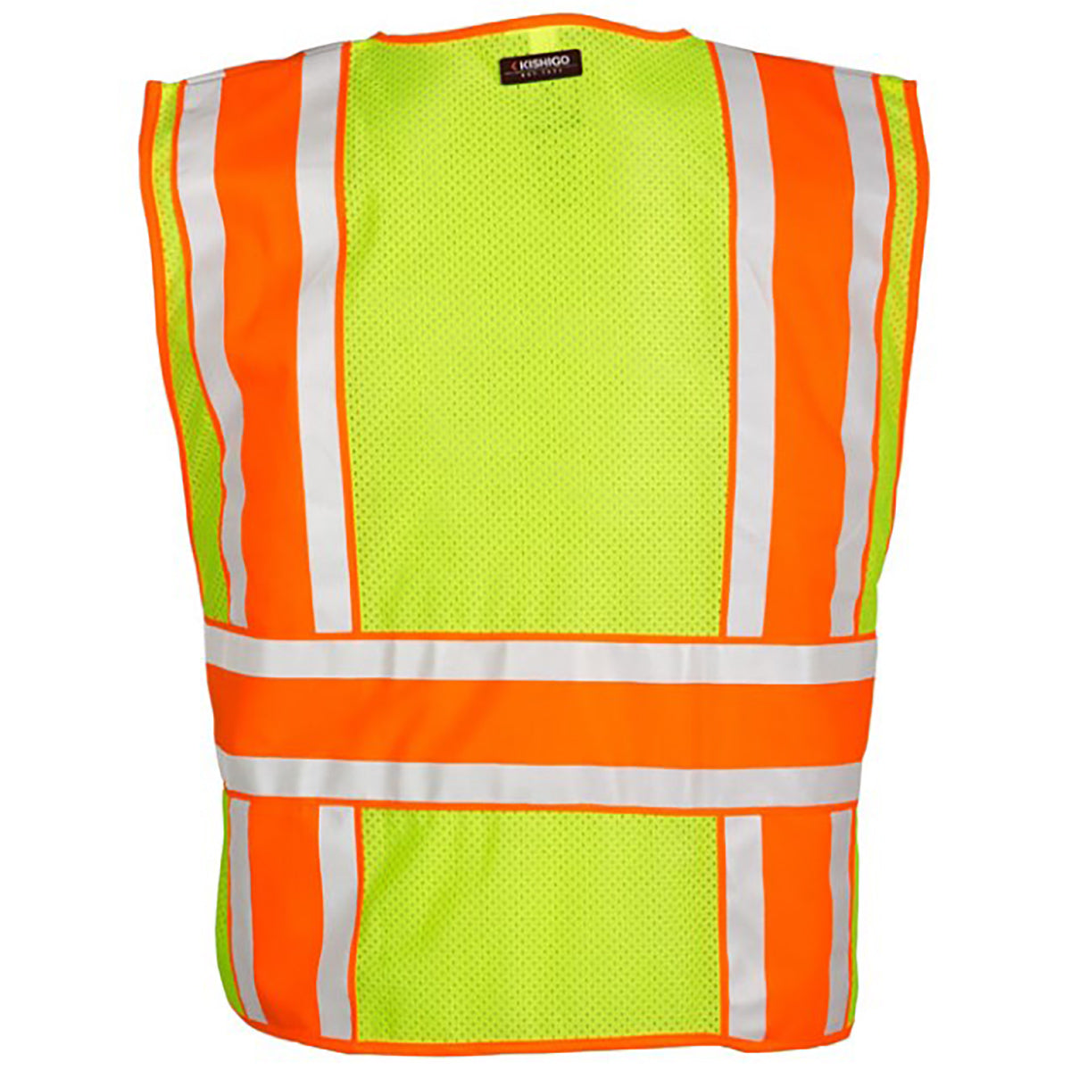Kishigo 1166BA 4-Season Ultra-Cool Breakaway Safety Vest - Yellow/Lime - Size M-XL