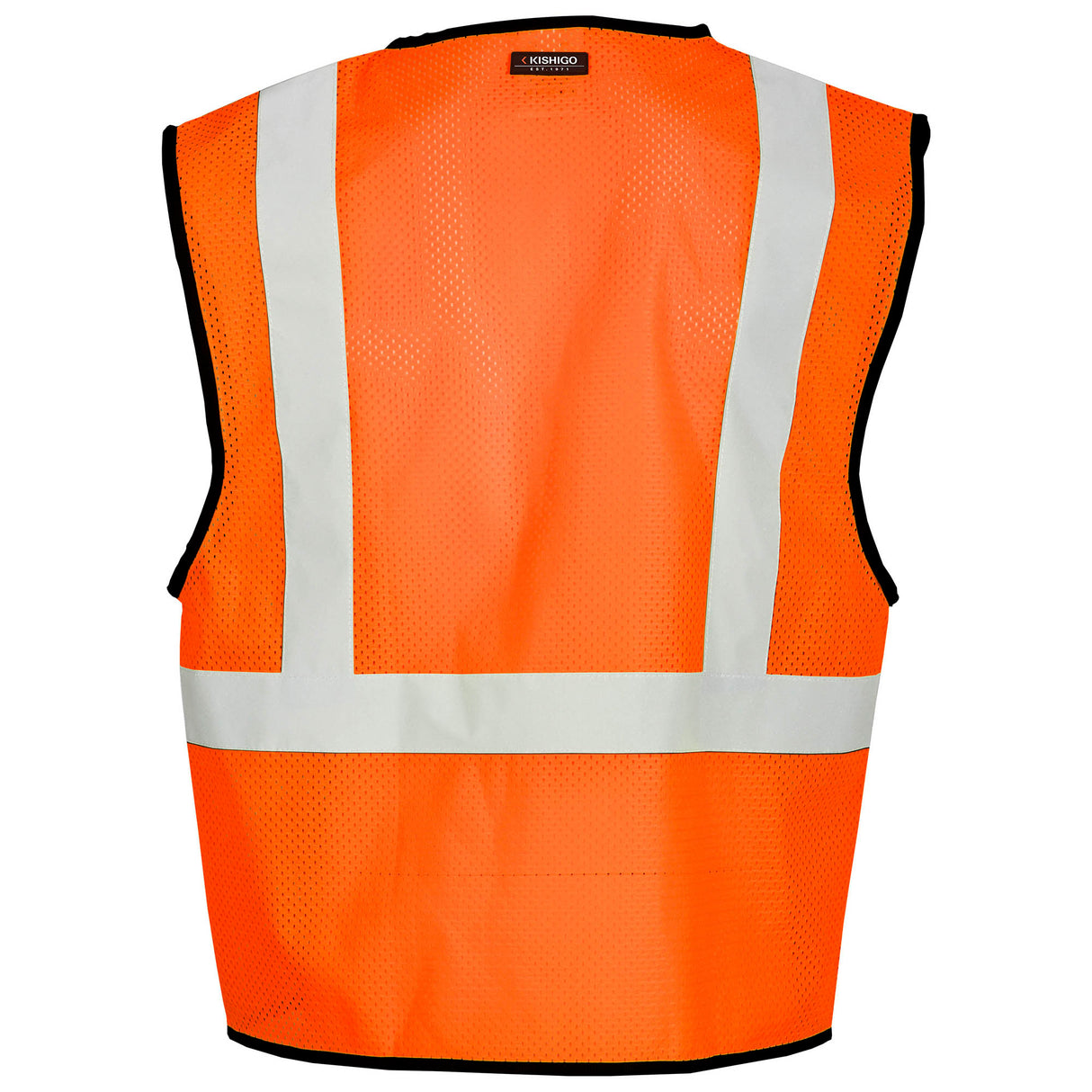 Kishigo 1194 Economy Series 1-Pocket Mesh Safety Vest - Orange - Size L-XL