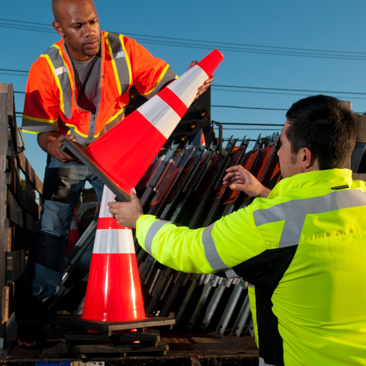 Kishigo 1551 Brilliant Series Type R Class 3 Heavy Duty Safety Vest - Orange