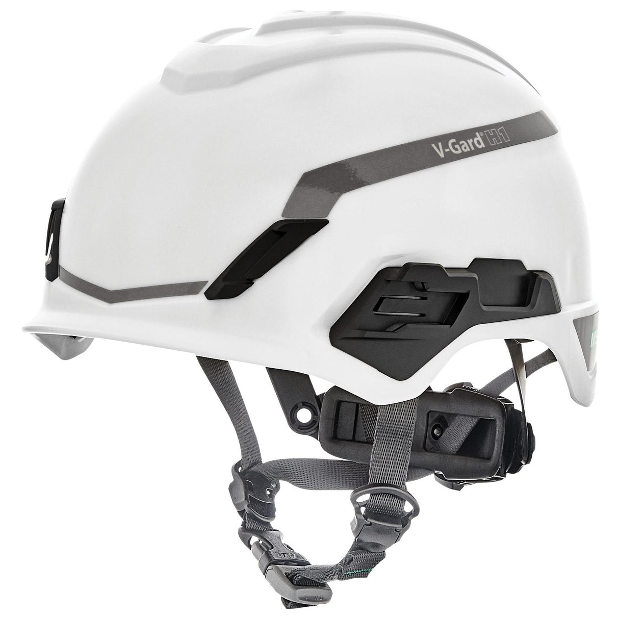 MSA V-Gard H1 Safety Helmet - 4-Point Fast-Trac III Pivot Suspension