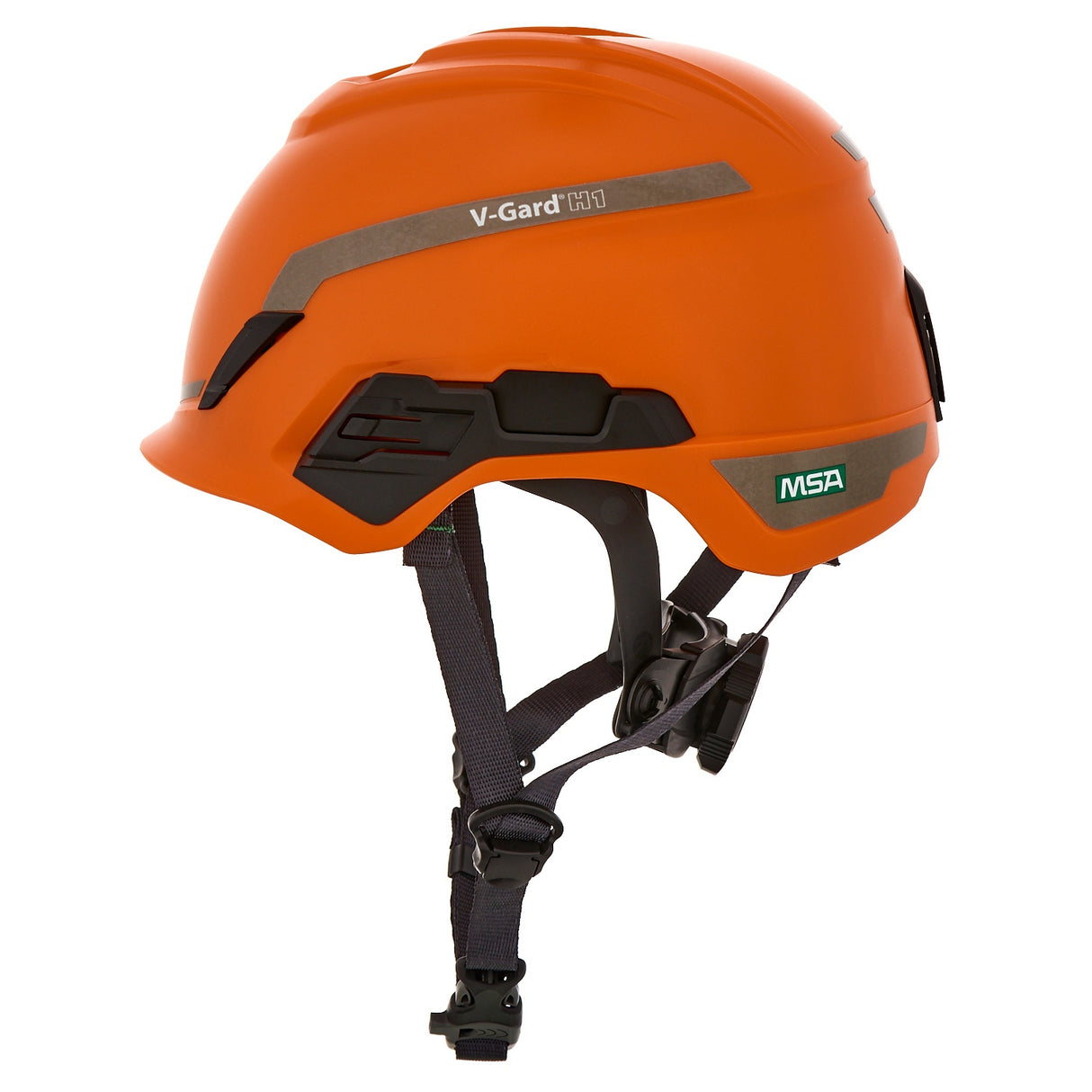 MSA V-Gard H1 Safety Helmet - 4-Point Fast-Trac III Pivot Suspension