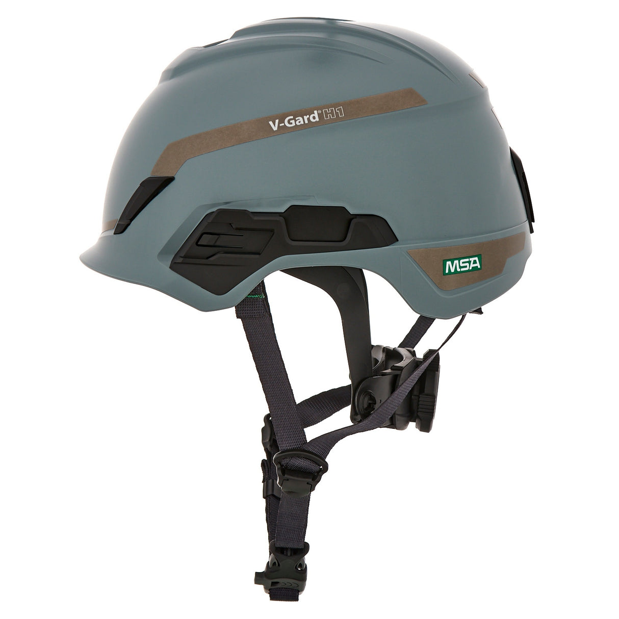 MSA V-Gard H1 Safety Helmet - 4-Point Fast-Trac III Pivot Suspension