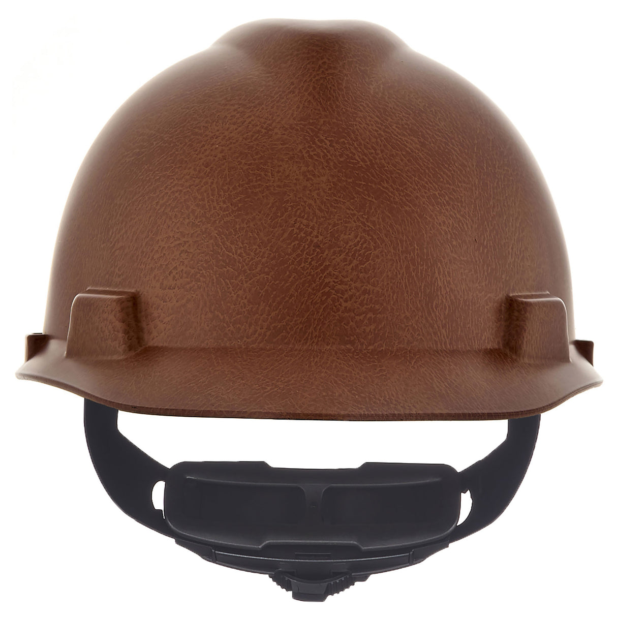 MSA V-Gard Hydro Dip Cap Style Hard Hat - 4-Point Fast-Trac III Suspension - Italian Leather