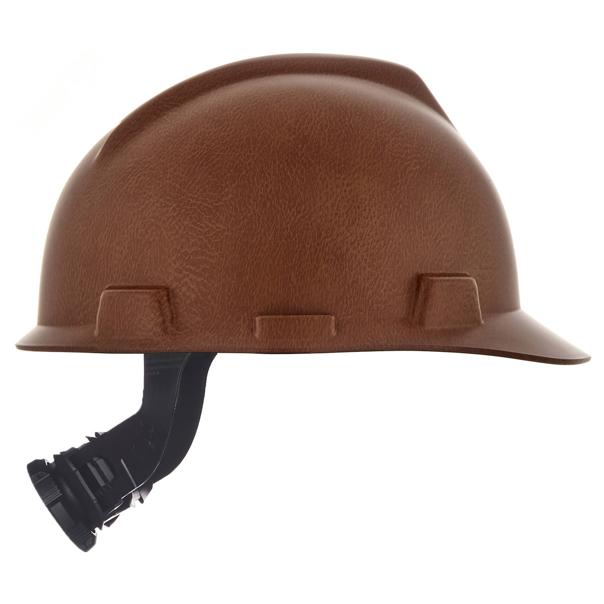 MSA V-Gard Hydro Dip Cap Style Hard Hat - 4-Point Fast-Trac III Suspension - Italian Leather