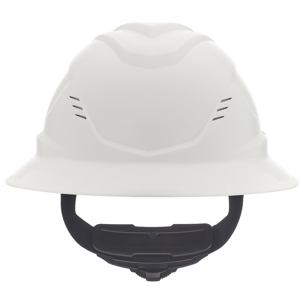 MSA V-Gard C1™ Full Brim Vented Hard Hat - Fas-Trac III Suspension