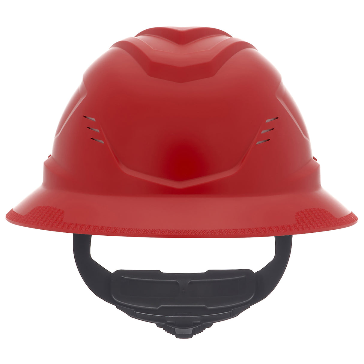MSA V-Gard C1™ Full Brim Vented Hard Hat - Fas-Trac III Suspension