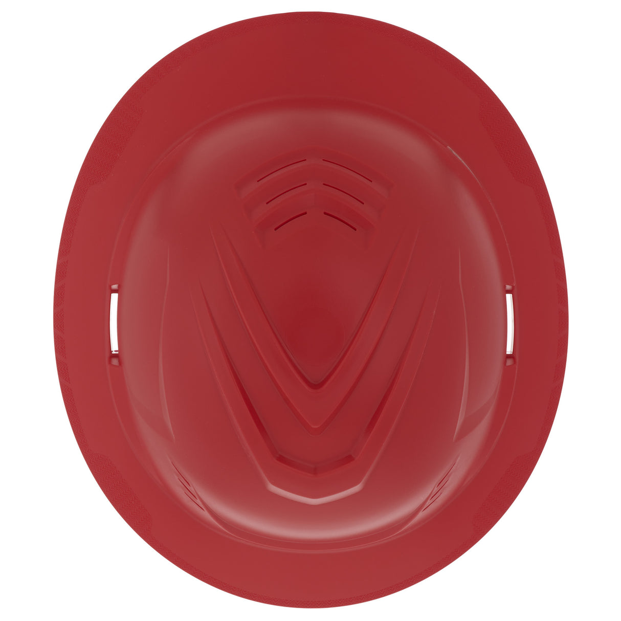 MSA V-Gard C1™ Full Brim Vented Hard Hat - Fas-Trac III Suspension