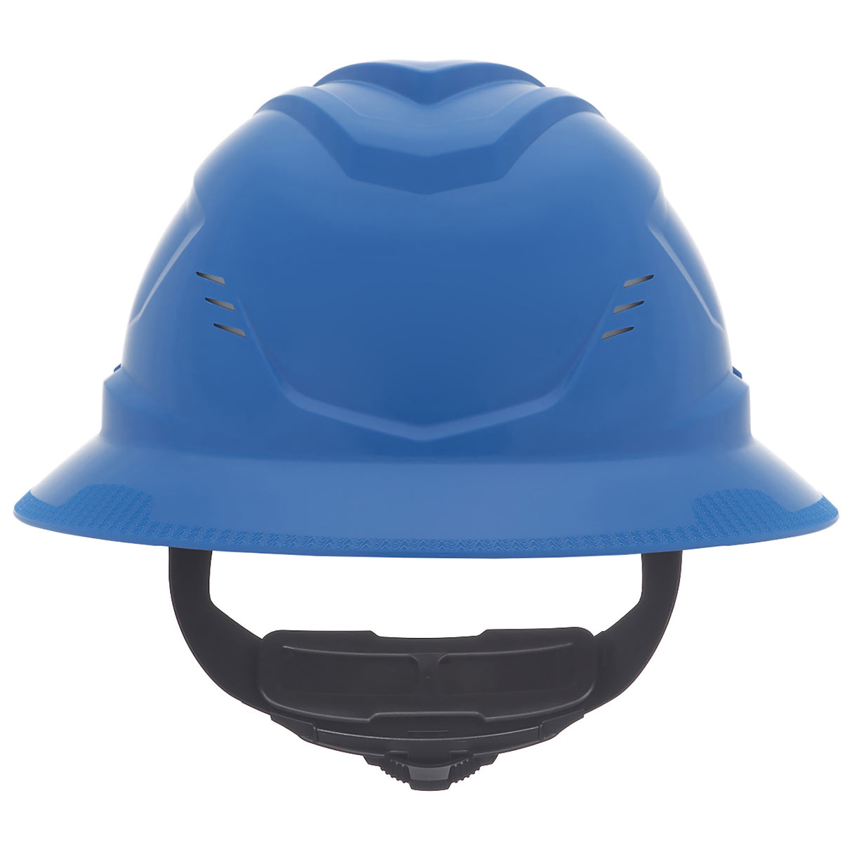 MSA V-Gard C1™ Full Brim Vented Hard Hat - Fas-Trac III Suspension
